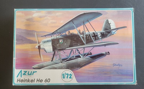 Maquette azur heinkel 60 - maquette,