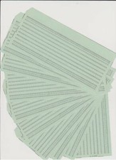 Vintage 1970_Cartes perforées de types ordinateurs IBM inutilisé x 10_très rare