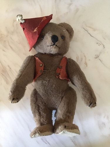 Vintage 1950s brown - brown, teddy