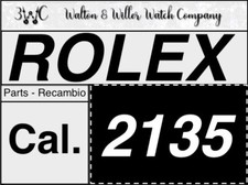 1 Pc Rolex 2135 Pièces