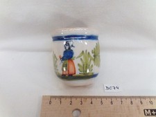 Pot à beurre, en faïence HR