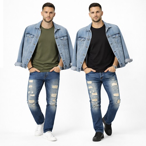 Jean homme slim fit - jean, denim
