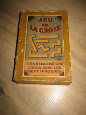 Ancien JEU de LA CROIX  jeu de Réflexion  Casse Tête JLR Paris