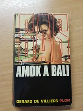 Amok à Bali par Gérard de Villiers SAS Plon N° 17