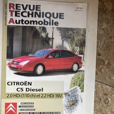 Revue Technique Automobile CITROEN C5 DIESEL 2.0 Hui 2.2 Hdi 16 V