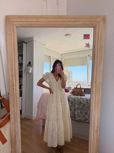 Robe été longue blanc - robe,
