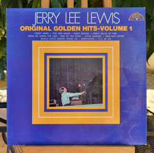 Jerry Lee Lewis  Original Golden Hits  Vol 1 - LP 33T UK 1972 Média NEUF (Mint-)