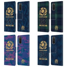 OFFICIEL SCOTLAND RUGBY 150ISIÈME ANNIVERSAIRE ÉTUI COQUE EN CUIR POUR SAMSUNG 1
