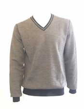 PULL HOMME MEN HERMES TAILLE S EN EXCELLENT ETAT 55% CACHEMIRE 45% LAINE