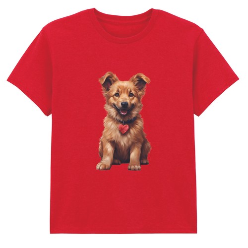 Shirt mignon chiot chien - t-shirt,