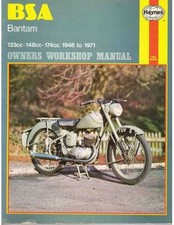 ▄▀▄ BSA Bantam 1948-1971 - Owners Workshop Manual ▄▀▄