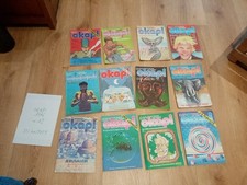 vintage-Lot 12 revues OKAPI-1976-magazine enfant-junior revue ados