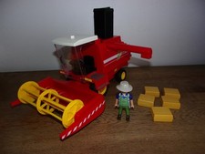 Moissonneuse batteuse Playmobil 3929 Combine harvester Tractor Tracteur Traktor