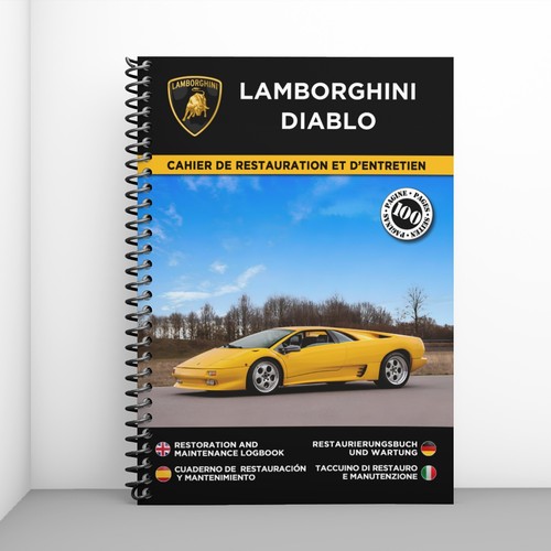 Lamborghini diablo cahier - lamborghini,