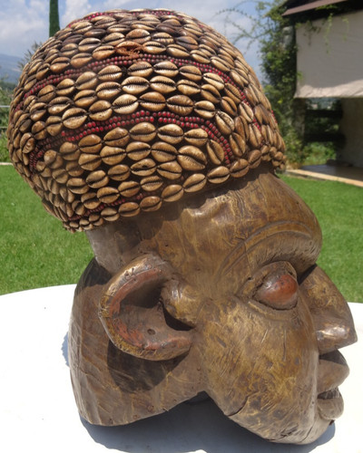 Tête bamoun cameroun - ,