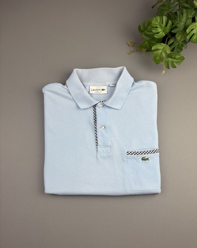 Polo lacoste bleu - lacoste, taille