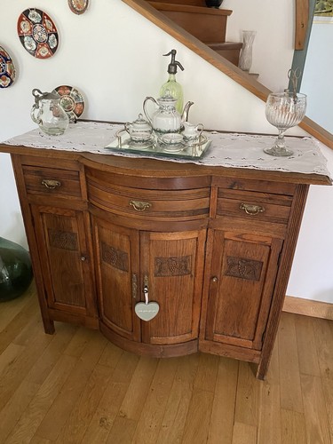 Buffet bas bois - , marron