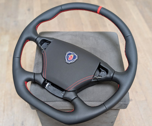 Volant fond plat pour scania - volant, p