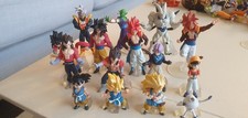 Lot Complet Des 15 Figurines dragon Ball Dbz Bandai Gashapon Hg Gt