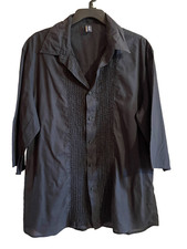 JEAN PAUL GAULTIER  chemisier chemise noire taille 44