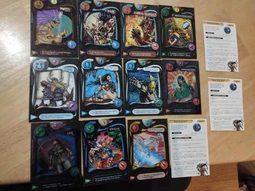 Lot cartes deus série 1 - 11,