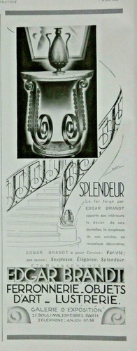 Publicité presse 1931 - publicitÉ, de
