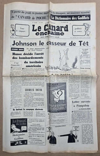 Canard enchaine numéro - le,