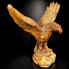 Sculpture d’aigle en résine