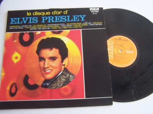 Vinyle disque d - t, or