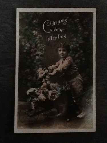 Cueillies votre intention - cp,