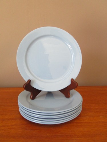 Assiettes dessert bleues - assiettes, a