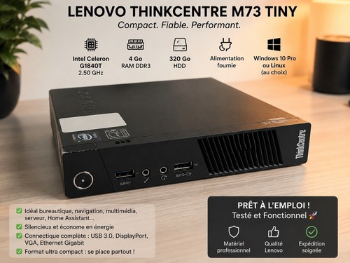 Lenovo thinkcentre m73 tiny - thinkcentre,