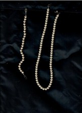 parure collier et bracelet perles fantaisies