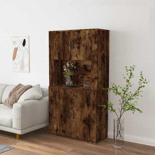 Buffet haut armoire rangement - buffet,