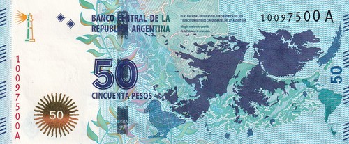 Argentine pesos iles - 50,
