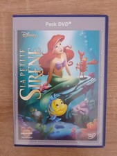 Blu-ray DISNEY La petite sirene + DVD comme neuf. Édition française