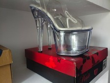 sandales sexy talons à plateforme pleaser 708RAD taille US9 état neuf 39/40