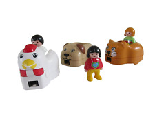 7⚜️ Jeu De Construction Le Train Des Animaux Playmobil 123 Réf: 6767 Complet