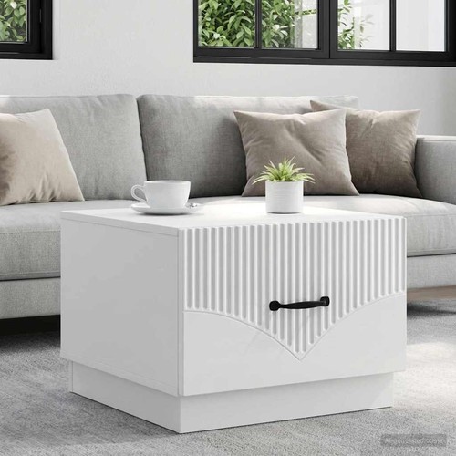 Table basse avec tiroir - , bois