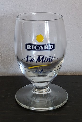 Rare verre ricard mini - le,