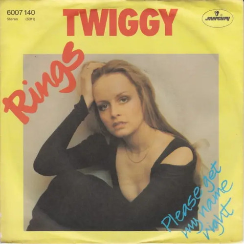 Twiggy rings 1977 original - rings,