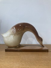 Henri DESBARBIEUX (1888-1981), Oie. Sculpture Ceramique. 16 x 26 x 8 cm