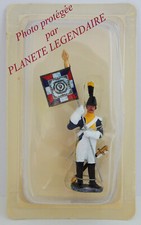 Figurine Hachette Porte Drapeau 9e Régiment de Cavalerie 1791-94 Figure