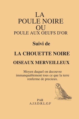 Poule noire aux - poule, ou