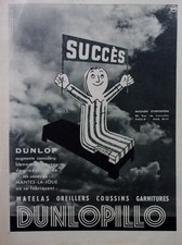 publicite      DUNLOPILLO  par