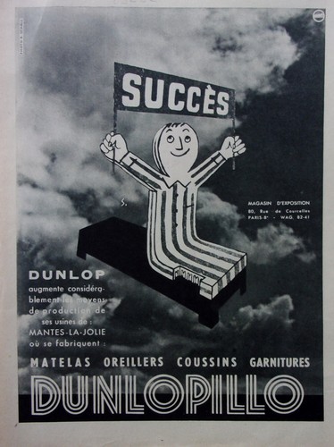 Publicite dunlopillo par - ,