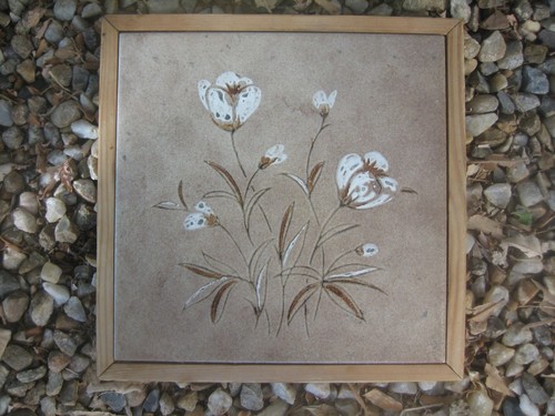 Dessous plat carreau terre - dessous, de