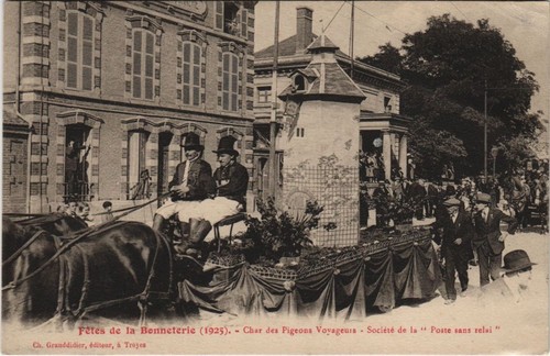 Cpa troyes fetes la - cpa,