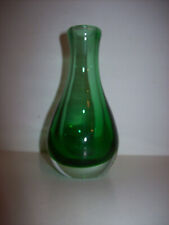 Vase vintage en verre de