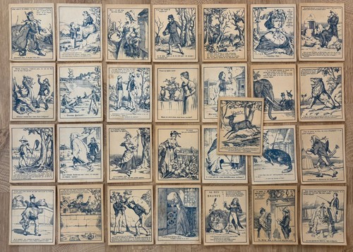 Chromo ancienne carte - 29,